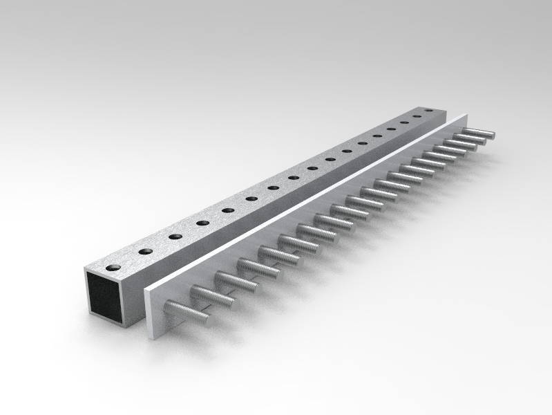 Studded Tubing