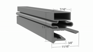 Q3 Door Gasket Part 280984-3 by Strivide® Size 24 1/2 x 60 3/4 Compatible with Hobart® Part# 280984-3 - Image 2