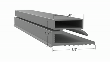 33x58-3-8 Door Gasket - Size 21 1/2 x 23 1/2 Strivide® Fits Traulsen® Part# 33x58-3-8 - Image 2