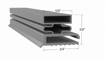 16-1-4x25-3-8 Door Gasket - Size 19 1/8 x 23 1/2 Strivide® Fits Dunhill® Part# 16-1-4x25-3-8 - Image 2