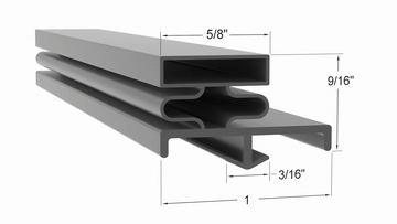 KR2C Door Gasket Part MCC606 by Strivide® Size 22 7/8 x 60 1/2 Compatible with McCall® Part# MCC606 - Image 2